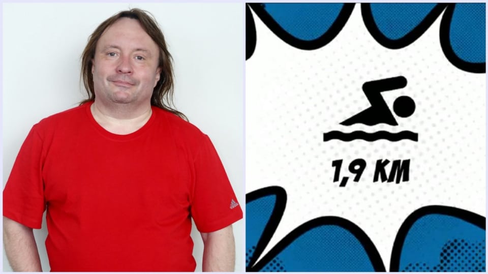 Jarda slepička vidí vodu a je mu na zvracení. Dobře mu prý naopak dělají knedlíky a omáčky.